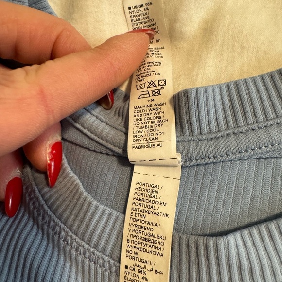 Athleta Flurry Blizzard Seamless Top Size S - Picture 7 of 11